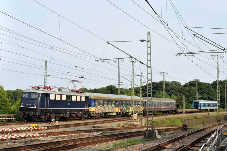 E10 228 bei km 17,0 (Juni 2025)