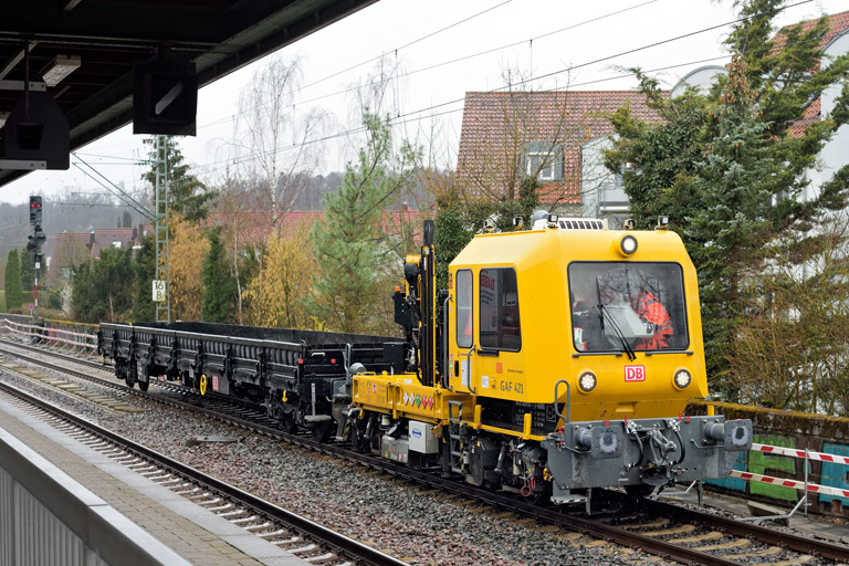 Schwerkleinwagen bei km 16,8 (M&auml;rz 2025)