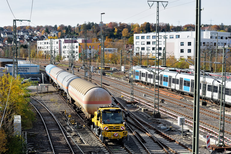 Zweiwegefahrzeug bei km 16,0 (November 2025)