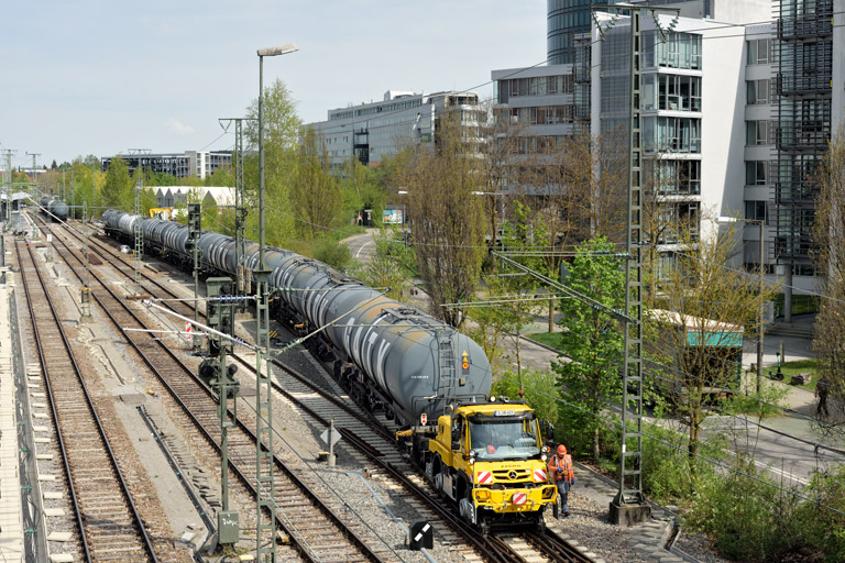 Zweiwegefahrzeug bei km 15,8 (April 2025)