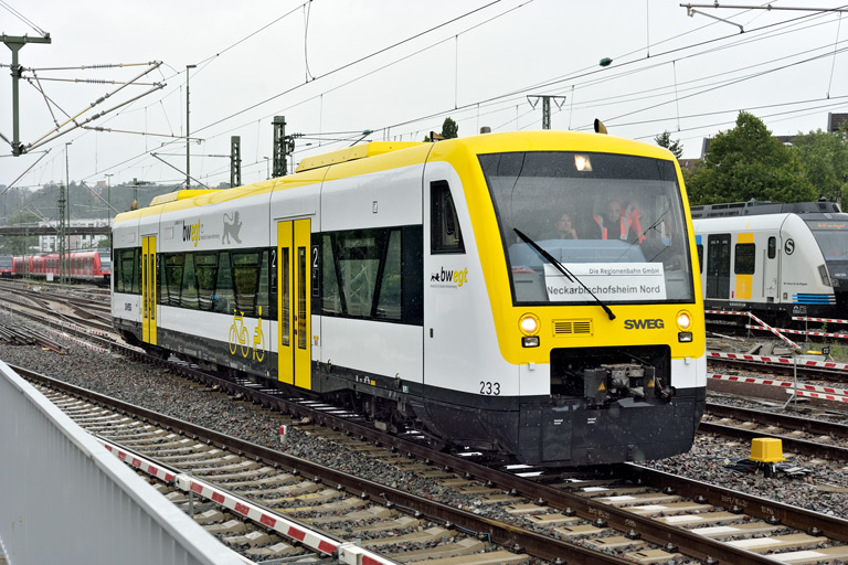 VT 233 als DPE-G 74299 bei km 15,6 (Juli 2025)