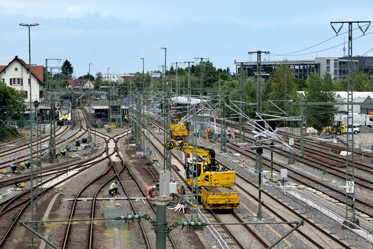 Zweiwegefahrzeug bei km 15,8 (Juni 2025)