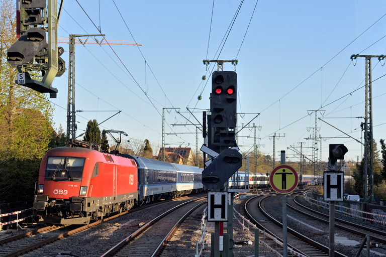 &Ouml;BB 1116 113 mit Nj 458 bei km 16,6 (April 2026)