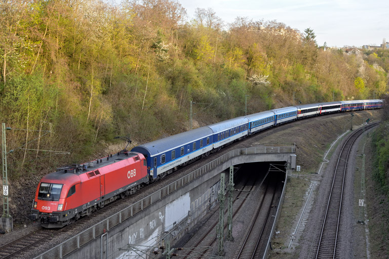 &Ouml;BB 1116 113 mit Nj 458 bei km 13,8 (April 2026)