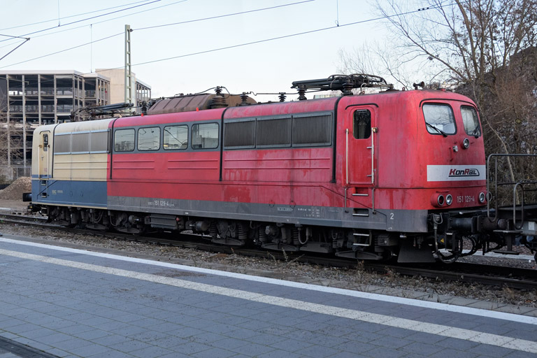 151 129 bei km 15,6 (Januar 2026)
