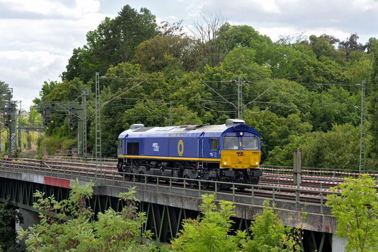 266 004 bei km 14,6 (Juli 2026)