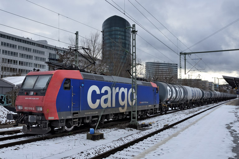 482 016 bei km 15,6 (Januar 2026)