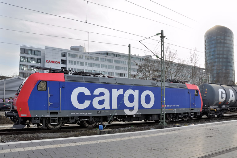 482 030 bei km 15,6 (Januar 2026)