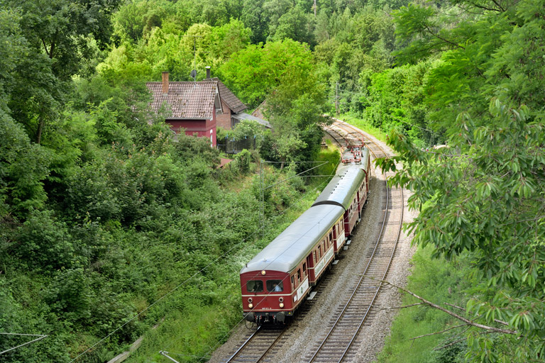 865 611 als RE 74313 bei km 11,0 (Juni 2026)