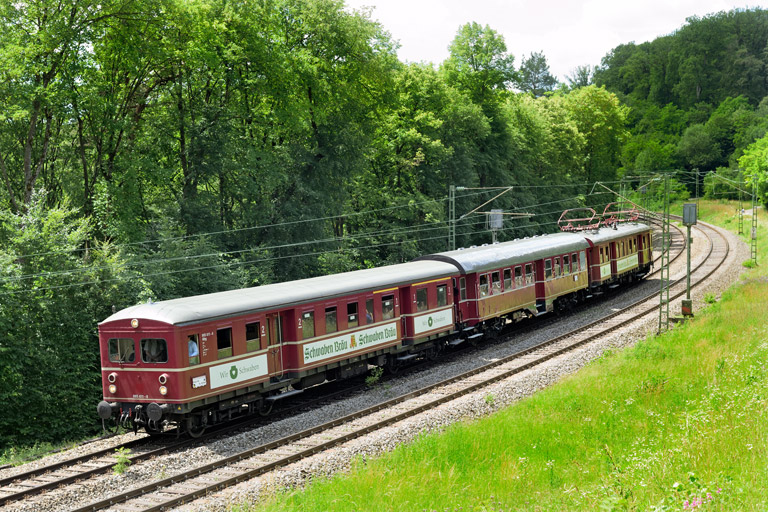 465 005 als RE 74315 bei km 9,8 (Juni 2026)